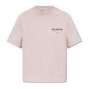 AllSaints T-shirt Amore Pink, Dam