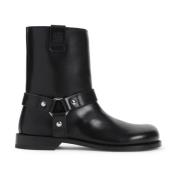 Loewe Svarta ankelboots för kvinnor Black, Dam