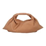 MM6 Maison Margiela Stilfull Handgjord Bomullshandväska Beige, Dam