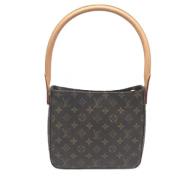 Louis Vuitton Vintage Pre-owned Tyg louis-vuitton-vskor Brown, Dam