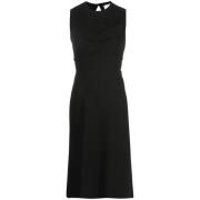 Sportmax Midi Dresses Black, Dam