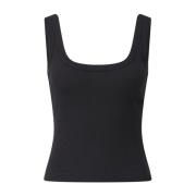 Citizens of Humanity Räfflad Crop Top Faye Black, Dam