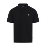 Moncler Svarta T-shirts och Polos Grenoble Stil Black, Herr