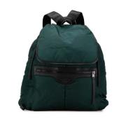 Balenciaga Vintage Pre-owned Canvas ryggsckar Green, Dam