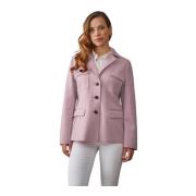 Junge Elegant Feminin Blazerjacka Rose Pink, Dam