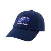 Casablanca Blå Bomull Grekisk Tempel Gummikåpa Blue, Unisex