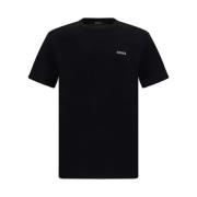 Ermenegildo Zegna Ikonisk Monogram Bomull T-shirt Black, Herr