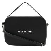 Balenciaga Vintage Pre-owned Laeder handvskor Black, Dam