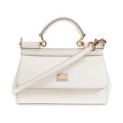 Dolce & Gabbana Handväska Sicily Liten White, Dam