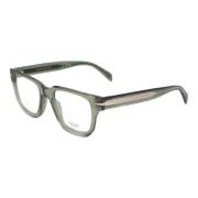 Eyewear by David Beckham Retro fyrkantig ram glasögon Green, Unisex