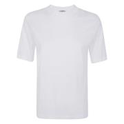 Filippa K Avslappnad Bomulls Tee White, Dam