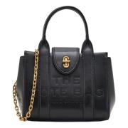 Marc Jacobs The Turnlock Crossbody Tote Väska Black, Dam