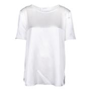 Max Mara Silke kortärmad vit blus White, Dam