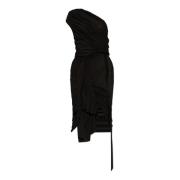 Rick Owens Klänning Dimma Black, Dam