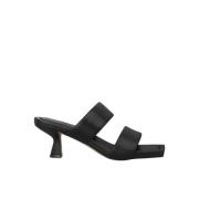 ALMA EN PENA Klack sandal med remmar Black, Dam