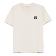 Stone Island Sand T-shirts och Polos Basics Beige, Herr