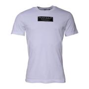 Dolce & Gabbana Bomull Crew Neck T-shirt med Logo White, Herr