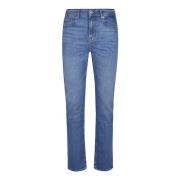 7 For All Mankind Blå Slim Jeans Höj Garderoben Stilfull Blue, Herr