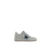 Golden Goose Ballstar Sneakers med snörning och ikonisk stjärna White,...