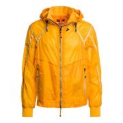 Parajumpers Orange Hoodie, Edge Stil Yellow, Herr