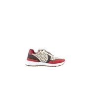 Carolina Herrera Runner Sneakers Shopping Canvas Kontrast Bitar Multic...