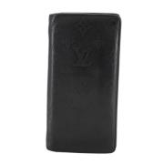 Louis Vuitton Vintage Pre-owned Laeder plnbcker Black, Dam