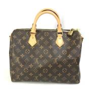 Louis Vuitton Vintage Pre-owned Bomull louis-vuitton-vskor Brown, Dam