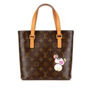 Louis Vuitton Vintage Pre-owned Canvas louis-vuitton-vskor Brown, Dam