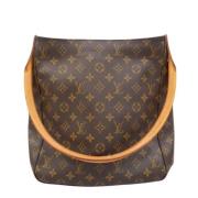 Louis Vuitton Vintage Pre-owned Canvas handvskor Brown, Dam