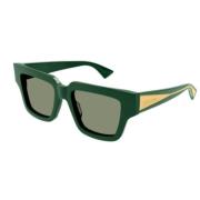 Bottega Veneta Stiliga Bv1276S Solglasögon Green, Unisex