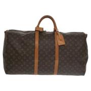 Louis Vuitton Vintage Pre-owned Canvas handvskor Brown, Dam