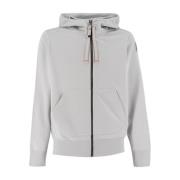 Parajumpers Sportig Full-Zip Hoodie med Fickor Gray, Herr