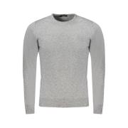 Cavalli Class Grå Polyester Pullover Gray, Herr