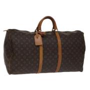 Louis Vuitton Vintage Pre-owned Canvas resvskor Brown, Dam