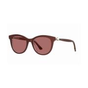 Jimmy Choo Röda Acetat Solglasögon Annabeth Modell Red, Dam