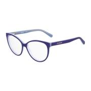 Love Moschino Lila Acetatramar Glasögon Purple, Dam