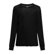 Rick Owens Långärmad T-shirt Level LS Black, Herr