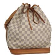 Louis Vuitton Vintage Pre-owned Canvas louis-vuitton-vskor White, Dam