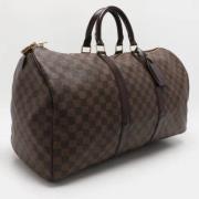 Louis Vuitton Vintage Pre-owned Canvas louis-vuitton-vskor Brown, Dam