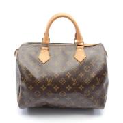 Louis Vuitton Vintage Pre-owned Canvas handvskor Brown, Dam