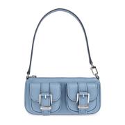 Michael Kors Handväska Zoe Blue, Dam