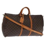 Louis Vuitton Vintage Pre-owned Canvas resvskor Brown, Dam