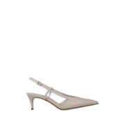 Sergio Levantesi Beige Läder Eva5 Pump Beige, Dam