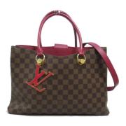 Louis Vuitton Vintage Pre-owned Canvas louis-vuitton-vskor Brown, Dam