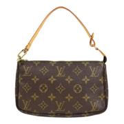 Louis Vuitton Vintage Pre-owned Canvas louis-vuitton-vskor Brown, Dam