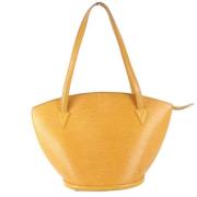 Louis Vuitton Vintage Pre-owned Laeder louis-vuitton-vskor Yellow, Dam