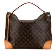 Louis Vuitton Vintage Pre-owned Laeder handvskor Brown, Dam