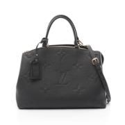 Louis Vuitton Vintage Pre-owned Laeder louis-vuitton-vskor Black, Dam