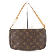 Louis Vuitton Vintage Pre-owned Canvas kuvertvskor Brown, Dam