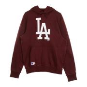 New Era Laglogga Hoodie Burgundy/Vit Brown, Herr